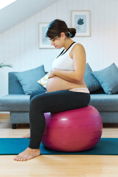 exercice ballon grossesse